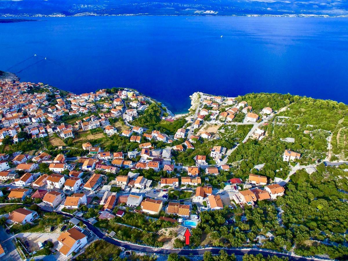 Bura Villa Vrbnik Kültér fotó