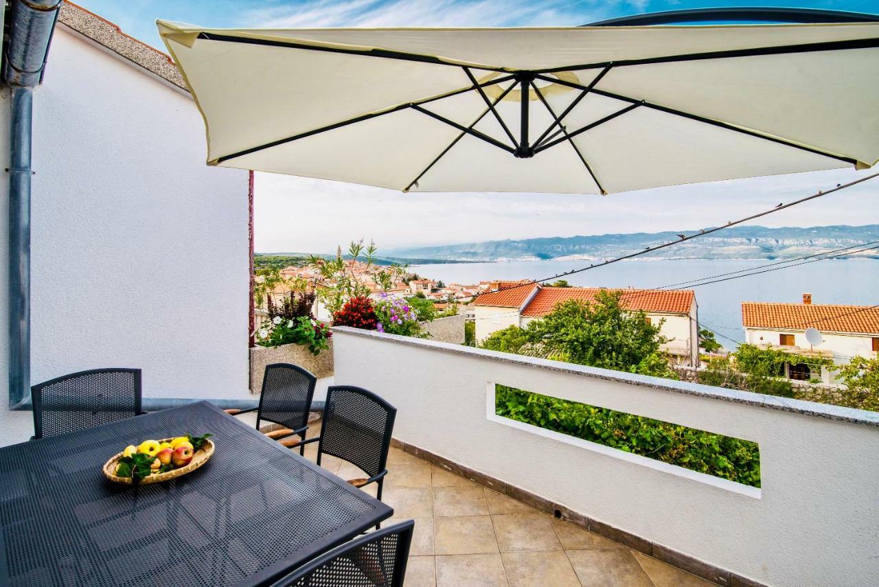 Bura Villa Vrbnik Kültér fotó