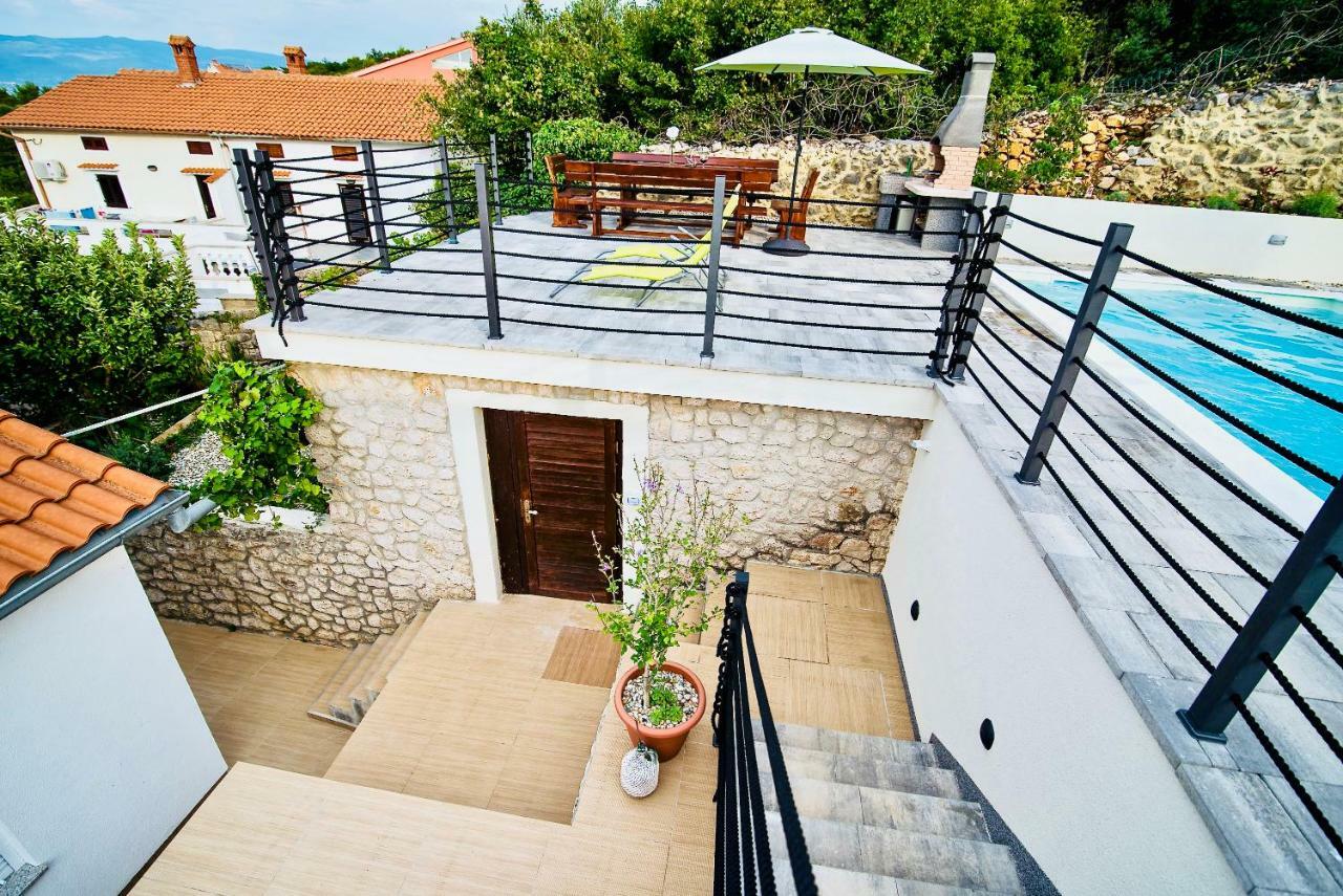 Bura Villa Vrbnik Kültér fotó