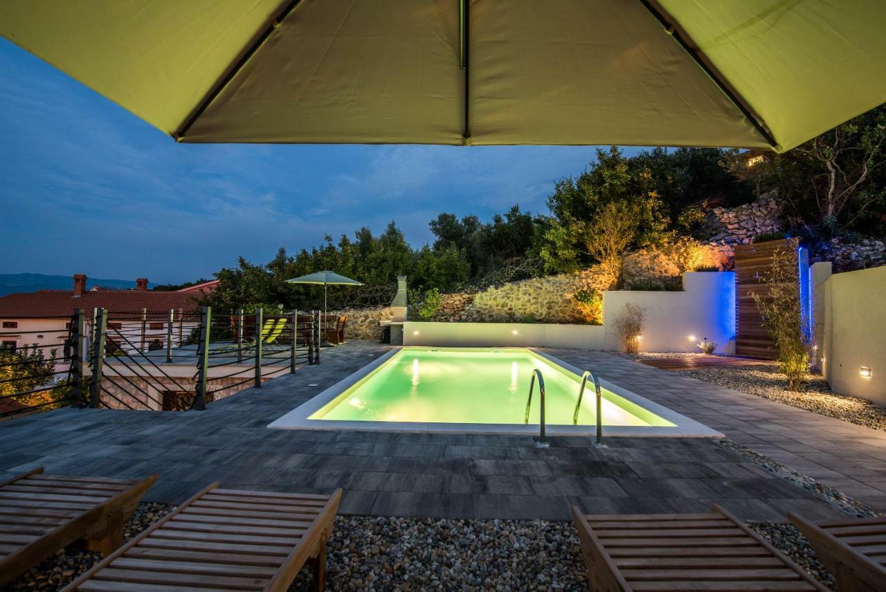 Bura Villa Vrbnik Kültér fotó
